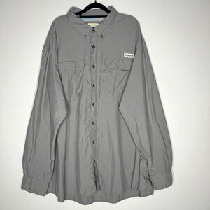 Magellan Outdoors Button Down Fishing Shirt Relaxed Fit Men's Plus Size 3X